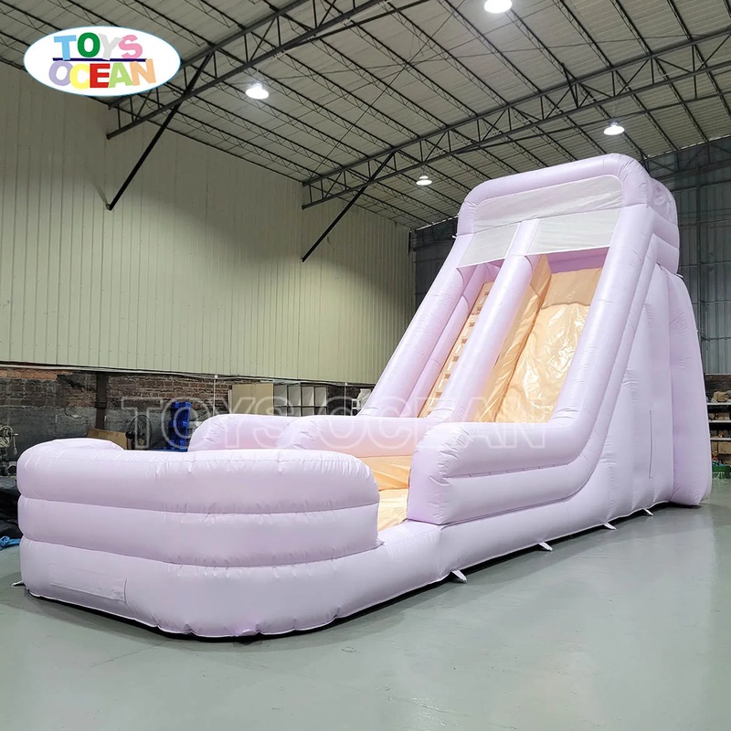 Kids Toys Rental - Large White PVC Inflatable Water Slide