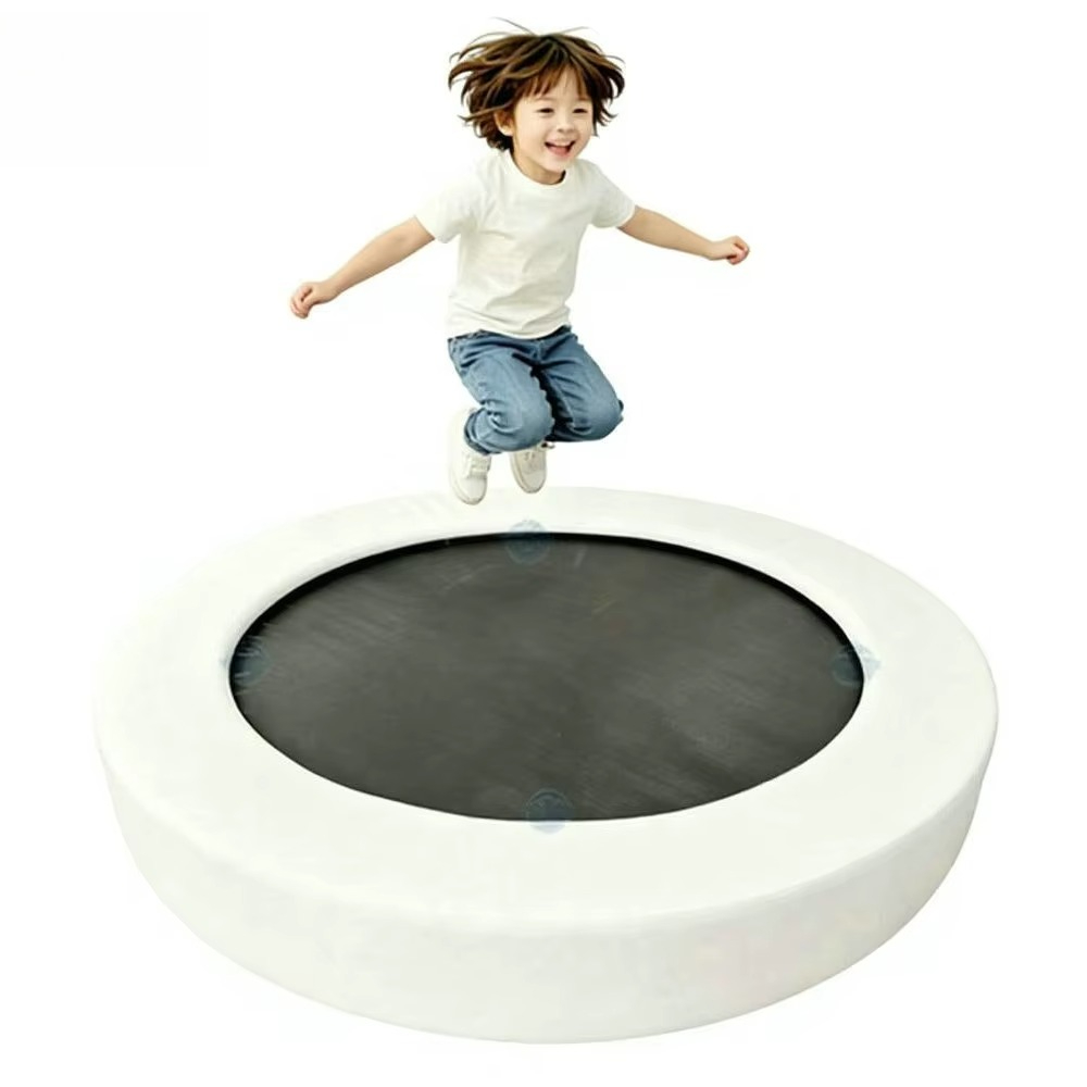Kids Toys Rental - Round Soft Play Trampoline 5FT, Kids