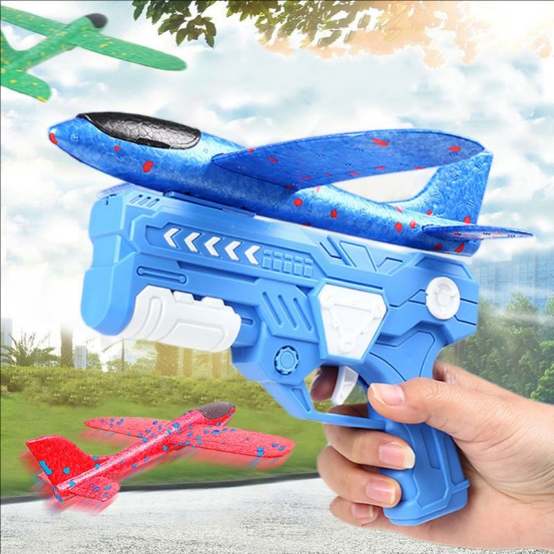 Catapult Launcher Toy - Glowing Foam Aircraft 10M Launcher Catapult