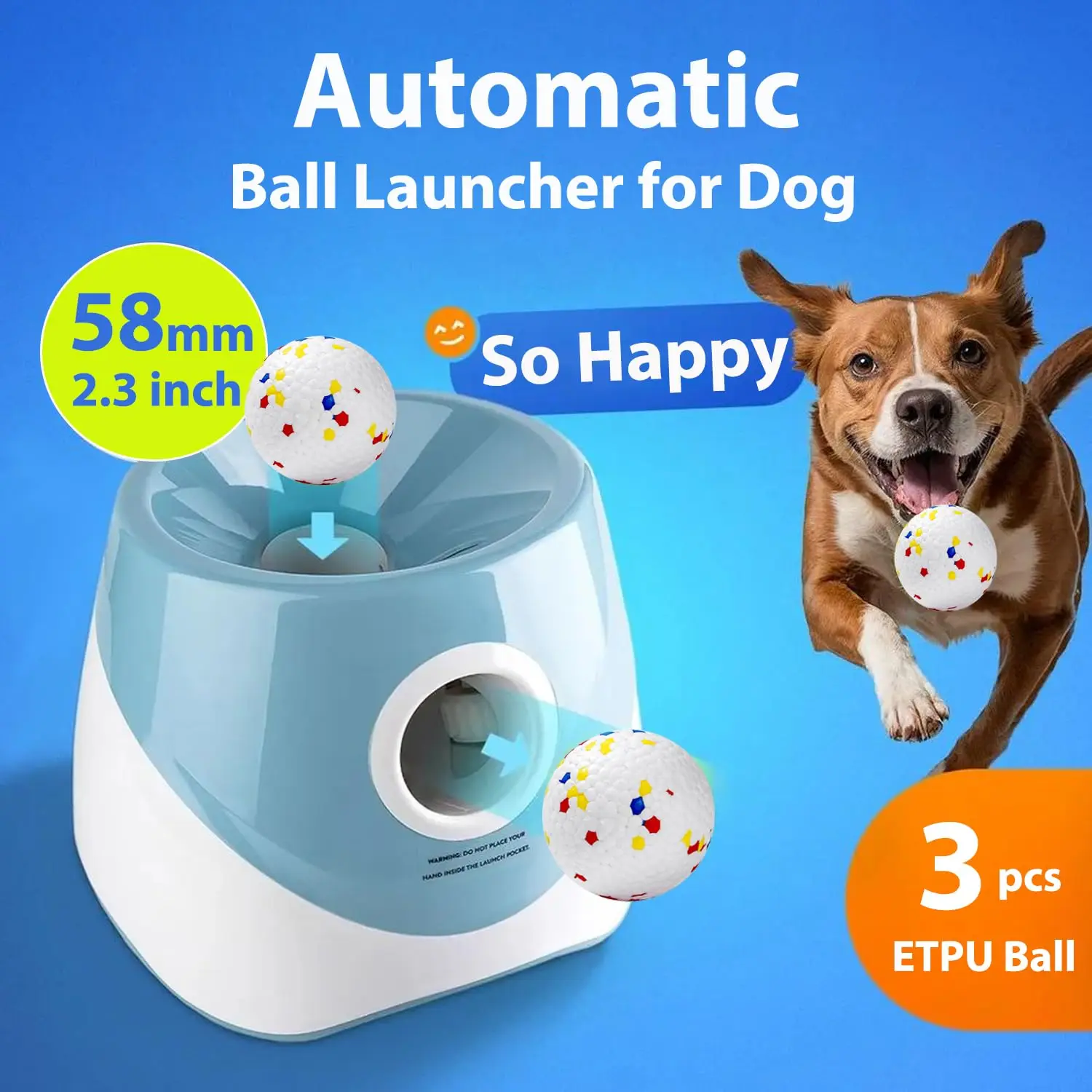 Dog Tennis Ball Launcher Dogs  - огляд і ціна Catapult Launcher Toy