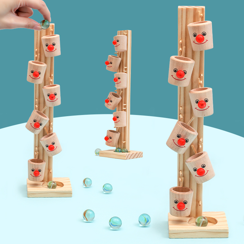 Montessori Clown Pattern Block - огляд і ціна Marble Run Set