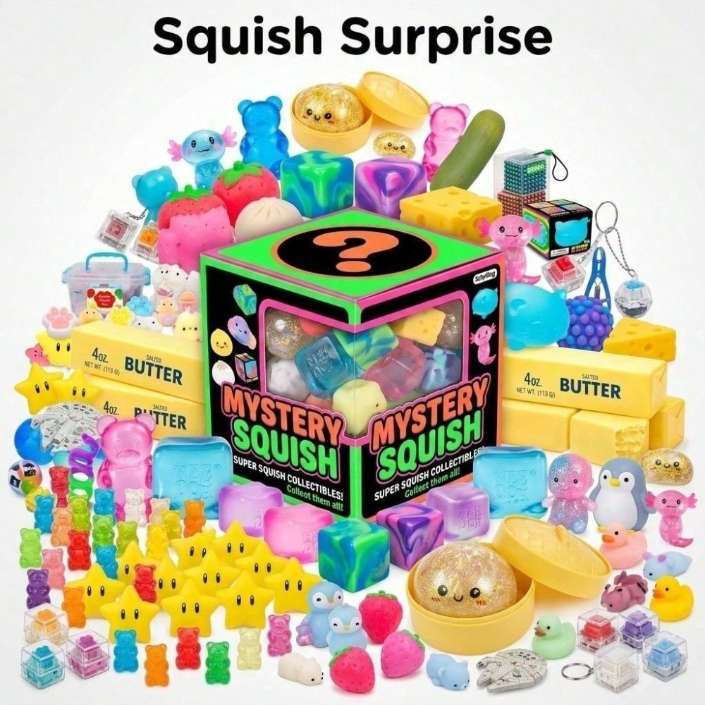Cute Basic Series Mystery Squi - огляд і ціна Kids Toys Box