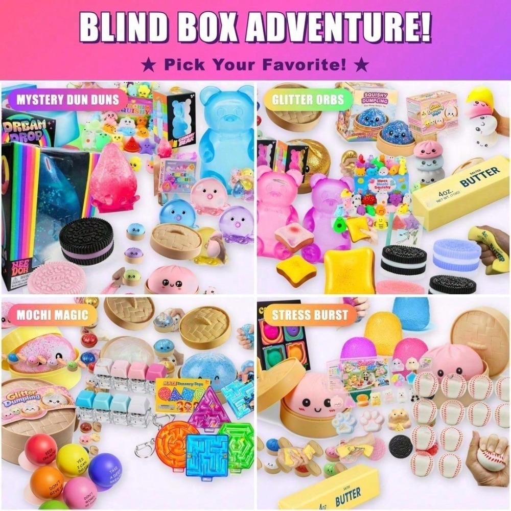 Cute Basic Series Mystery Squi - огляд і ціна Kids Toys Box