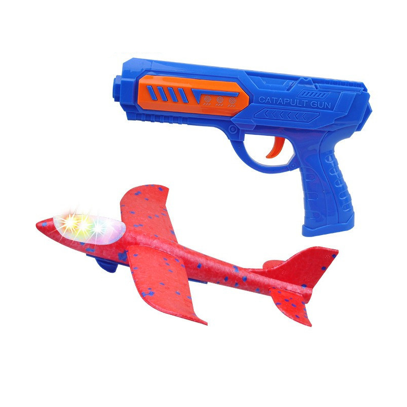 Kids 24 or 34 cm Foam Plane La - огляд і ціна Catapult Launcher Toy