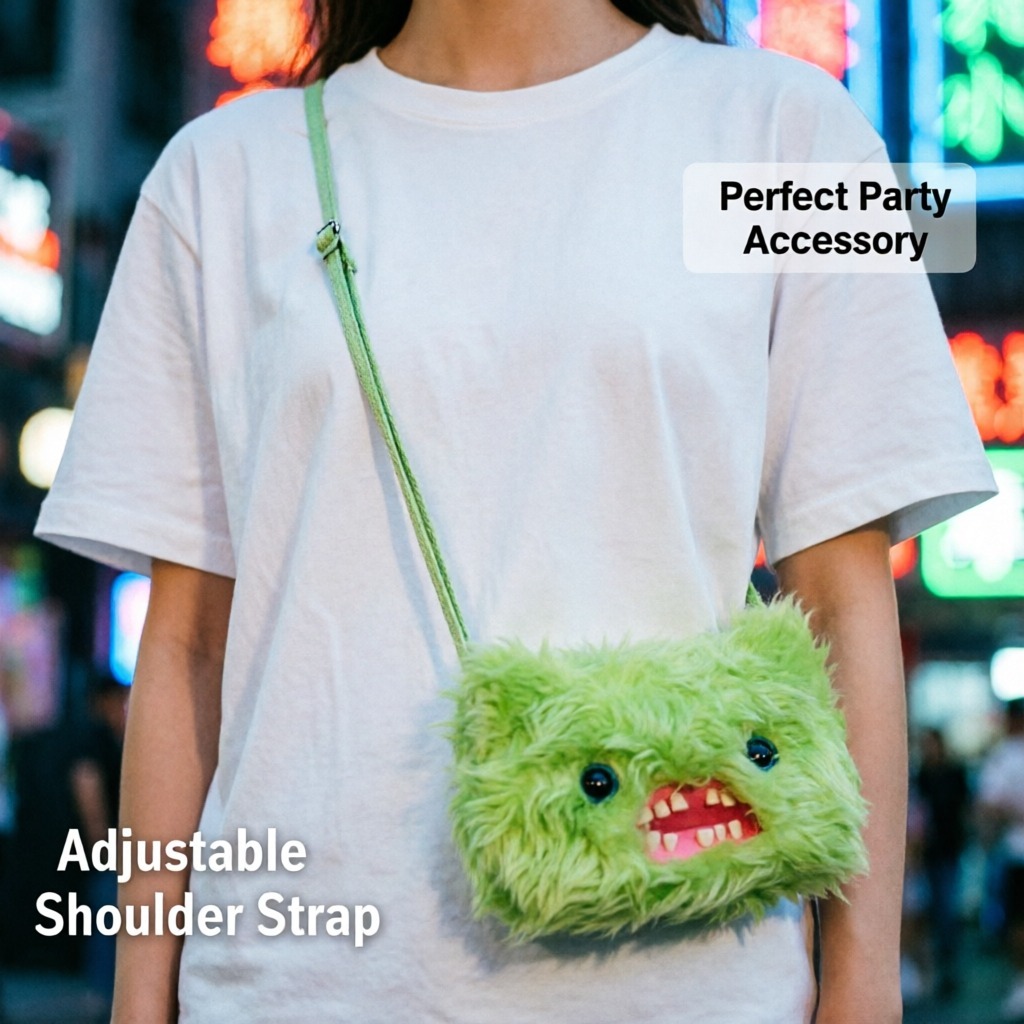 Cute Monster Plush Crossbody B - огляд і ціна Kids Toys Hong Kong