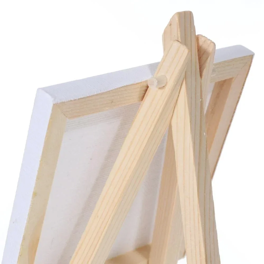 10/12pcs Mini Canvas and Easel - огляд і ціна Kids Art Easel