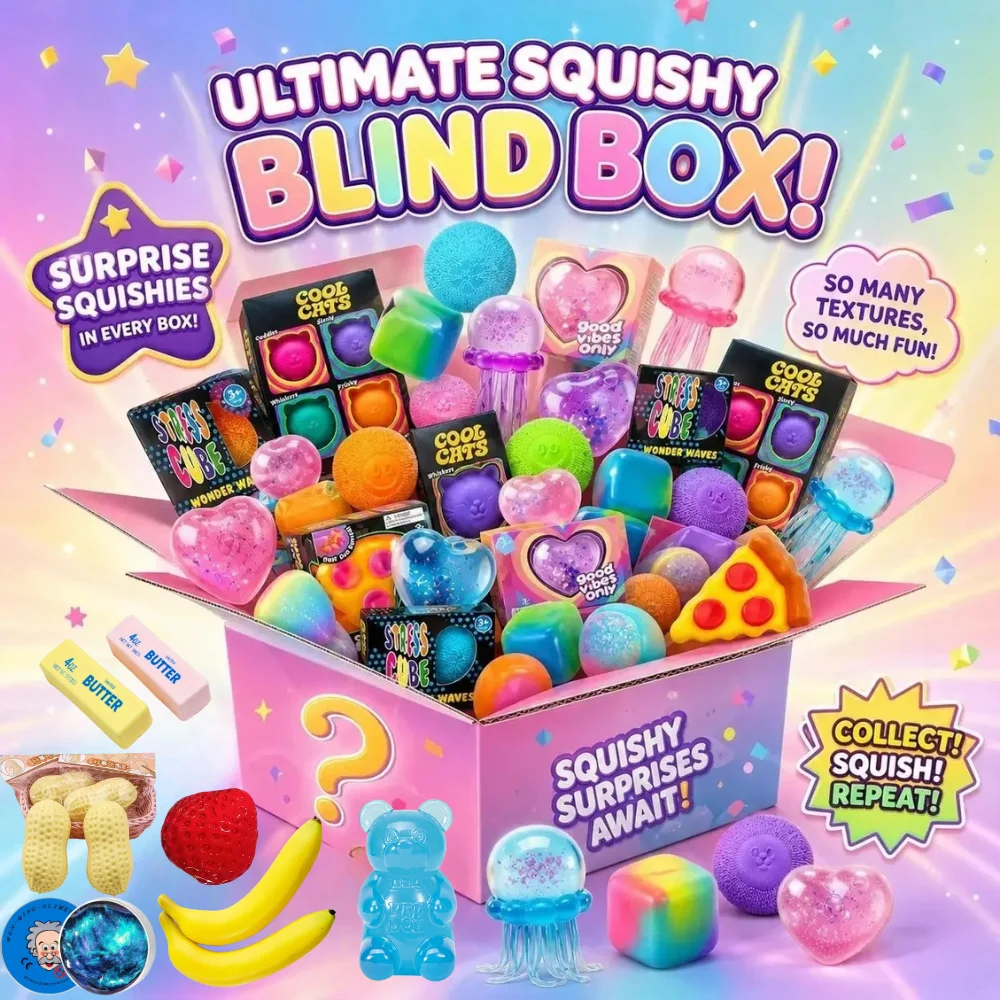 Squishy Mystery Box , Slow Ris - огляд і ціна Kids Toys Set