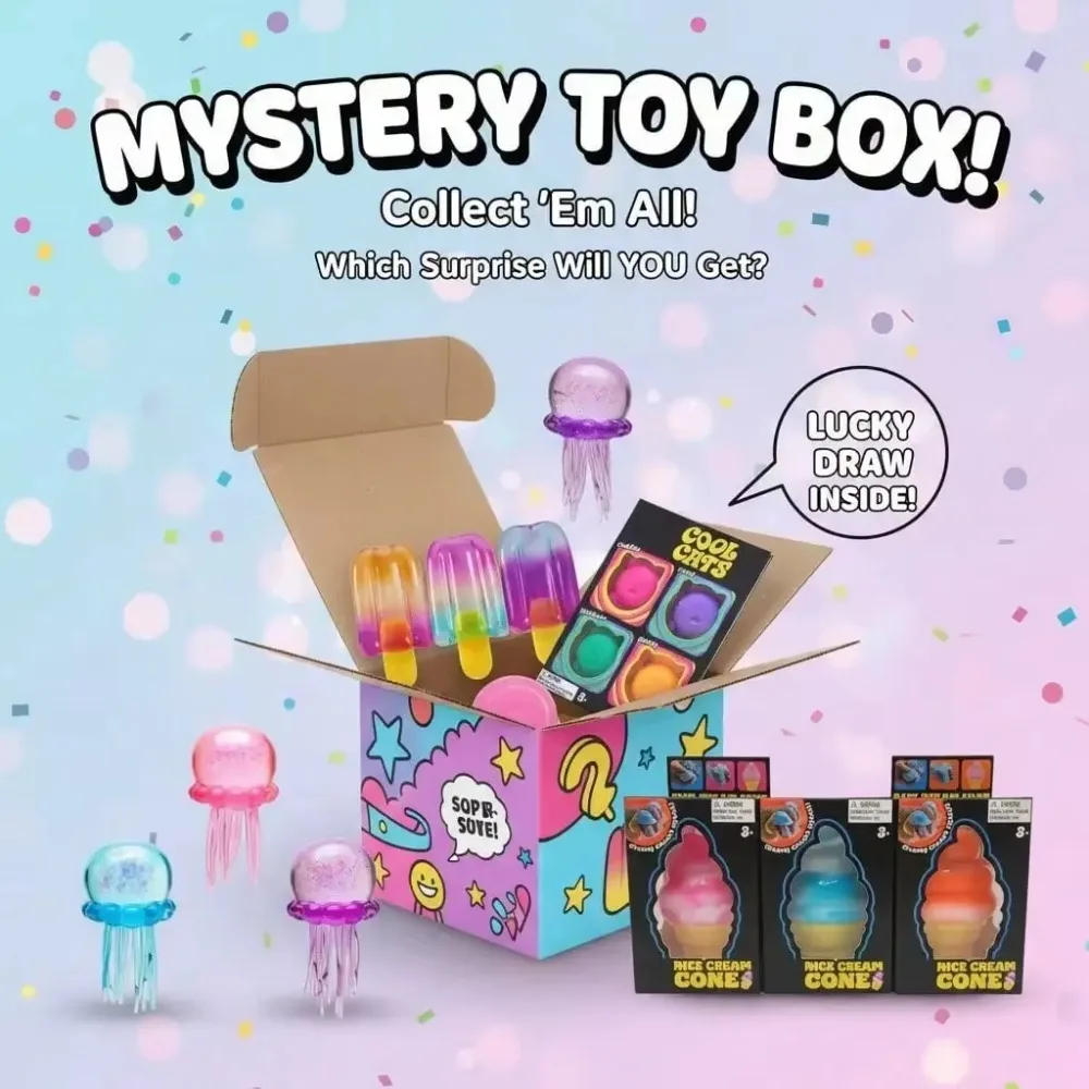 Squishy Mystery Box , Slow Ris - огляд і ціна Kids Toys Set