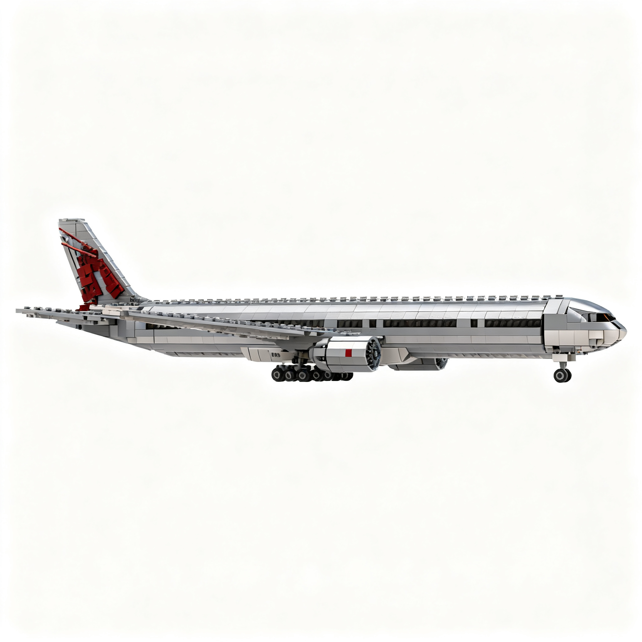 2171pcs MOC Boeing 300ER Qatar - огляд і ціна Kids Toys Qatar