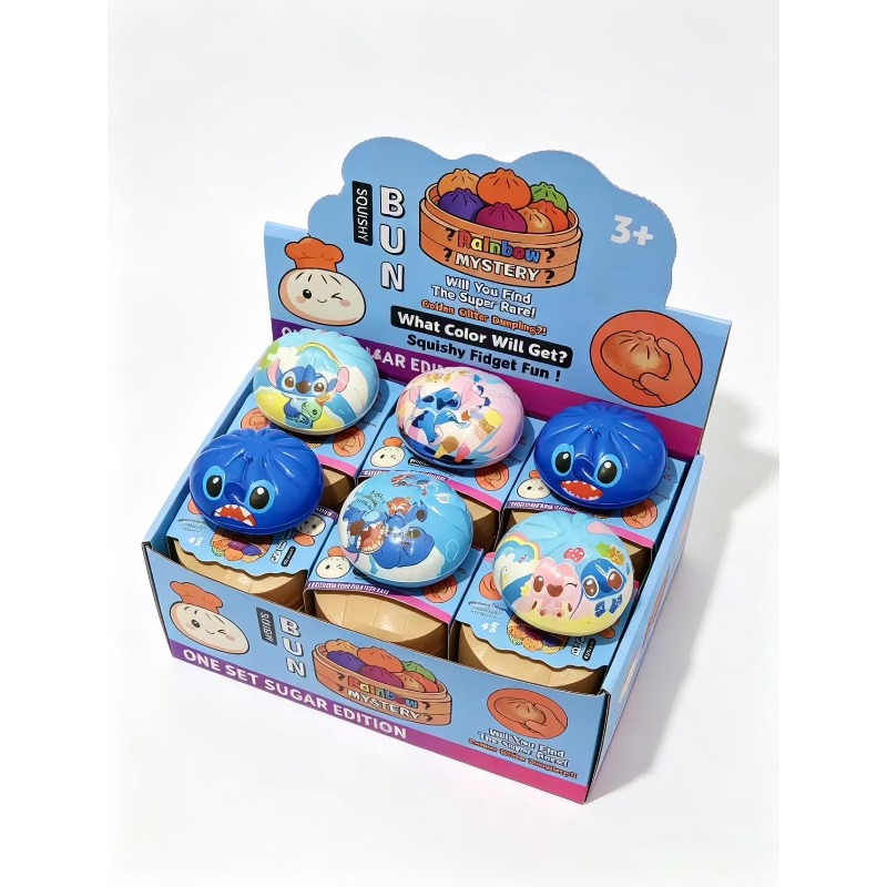Anime Stitch Squishy Steamed B - огляд і ціна Kids Toys Box