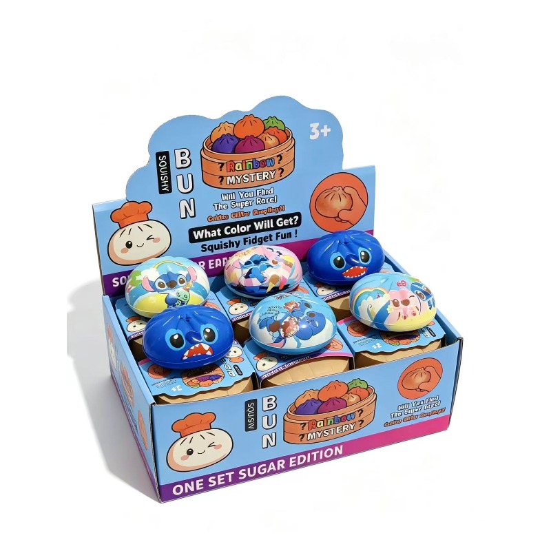 Anime Stitch Squishy Steamed B - огляд і ціна Kids Toys Box