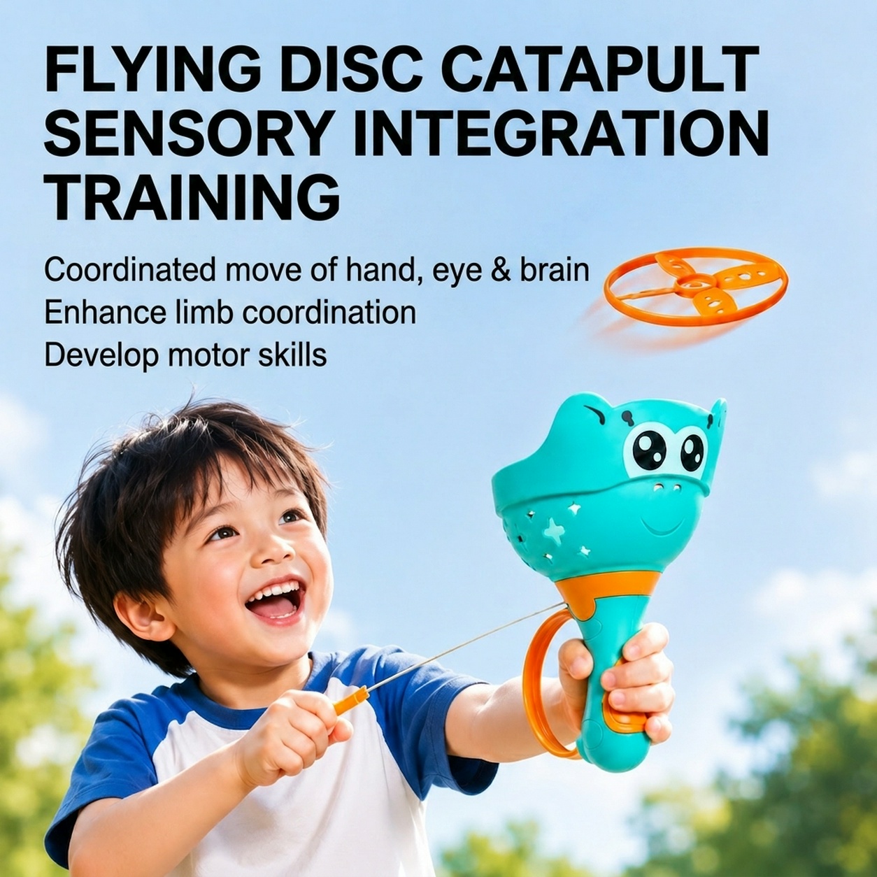 Mquduo Flying Disc Catapult La - огляд і ціна Catapult Launcher Toy