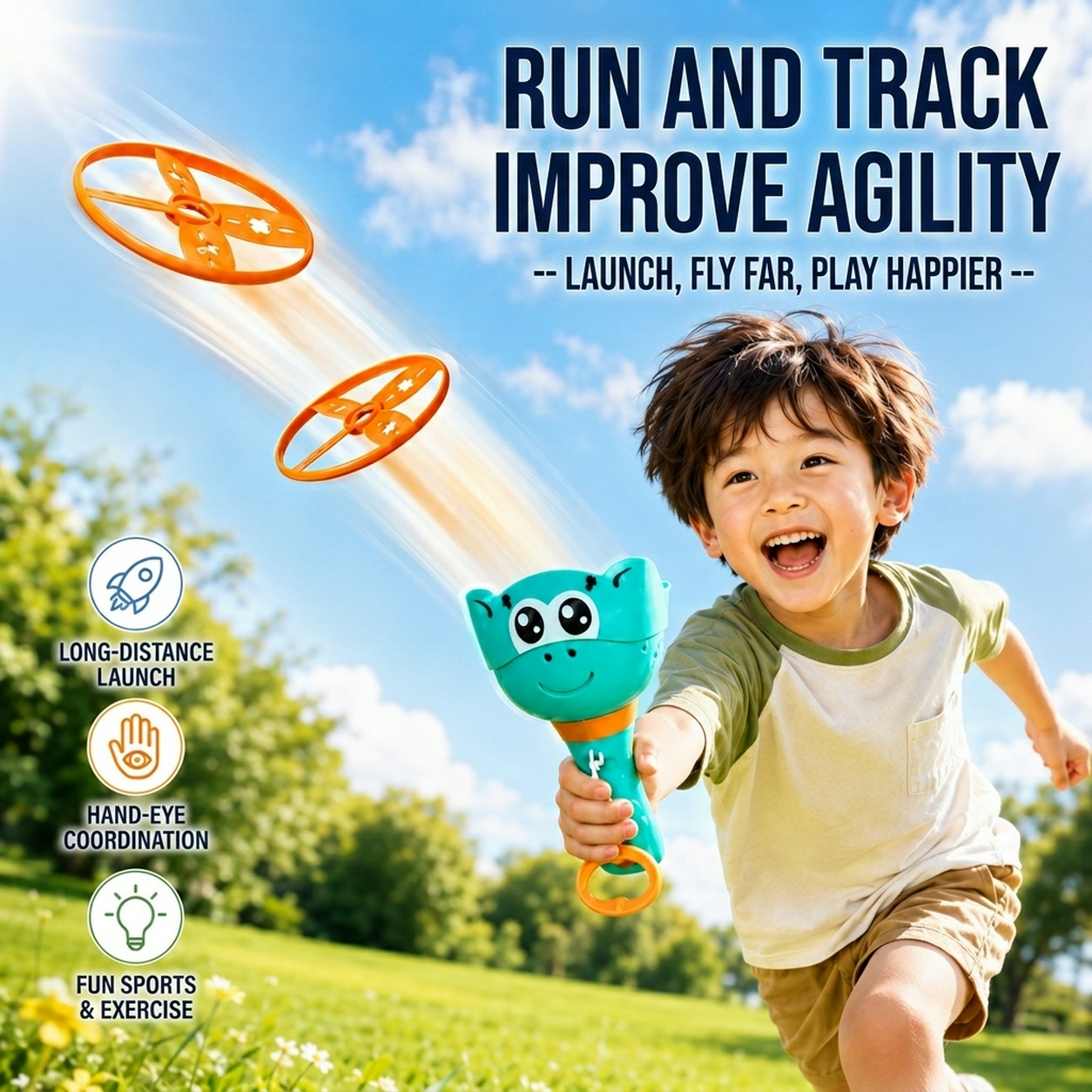 Mquduo Flying Disc Catapult La - огляд і ціна Catapult Launcher Toy