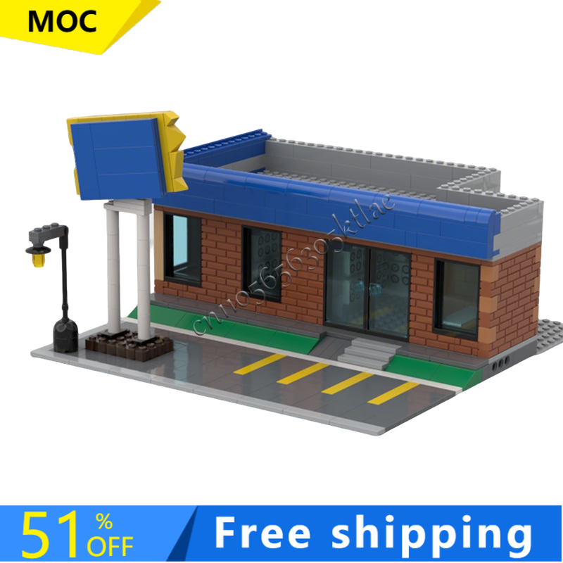 717PCS MOC City Street Views M - огляд і ціна Kids Toys Rental