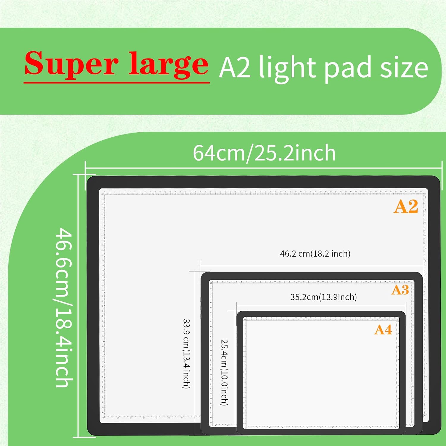 Rechargeable A2 Light Pad for  - огляд і ціна Magnetic Drawing Board