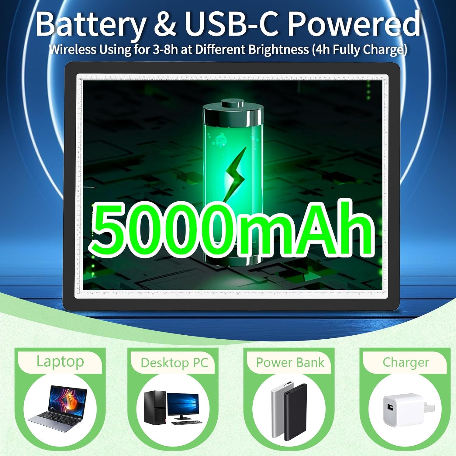 Rechargeable A2 Light Pad for  - огляд і ціна Magnetic Drawing Board