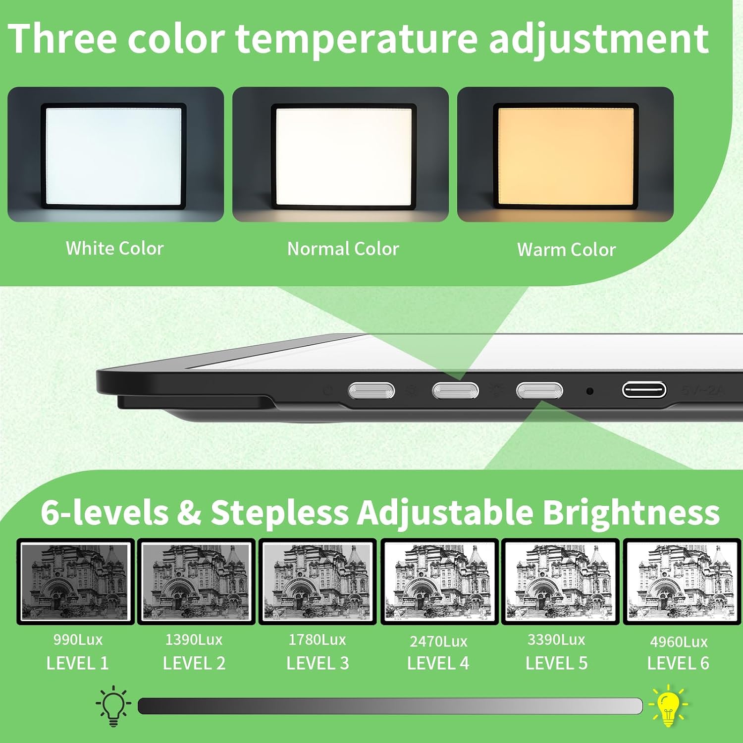 Rechargeable A2 Light Pad for  - огляд і ціна Magnetic Drawing Board