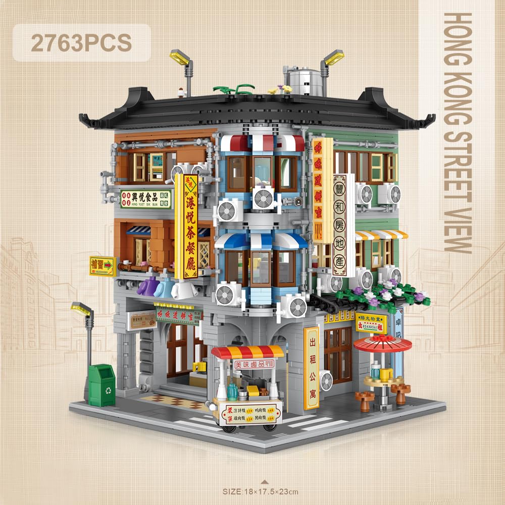 2763Pcs Commercial Corner Buil - огляд і ціна Kids Toys Hong Kong