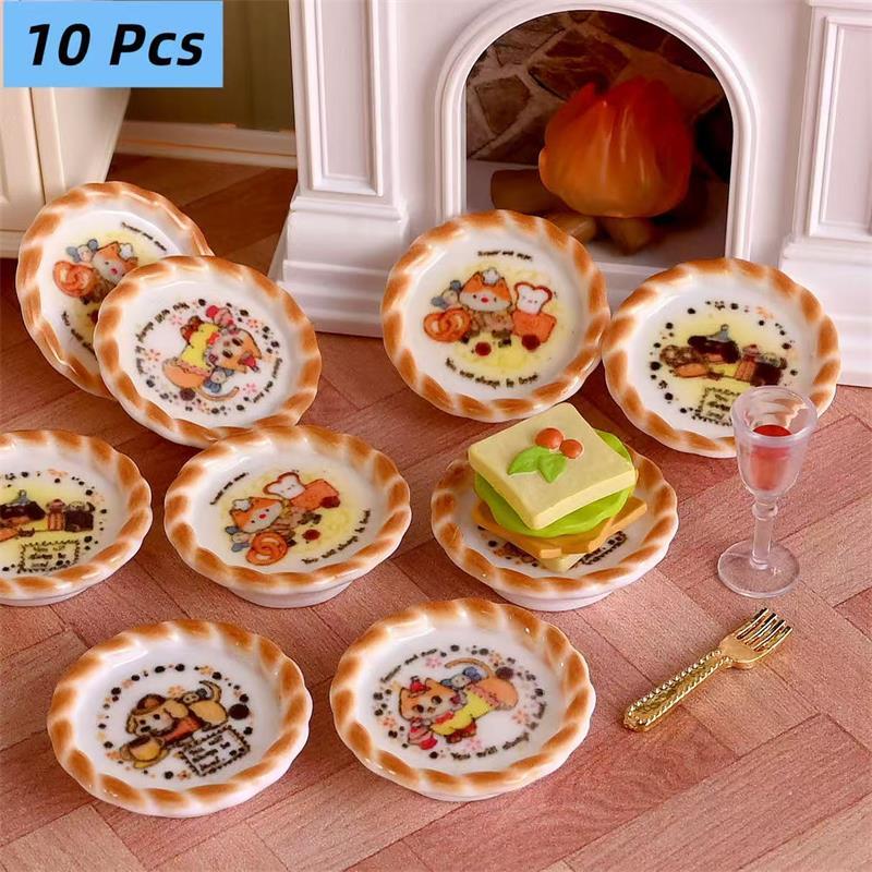 10Pcs/set Dollhouse Miniature  - огляд і ціна Kids Toys Set