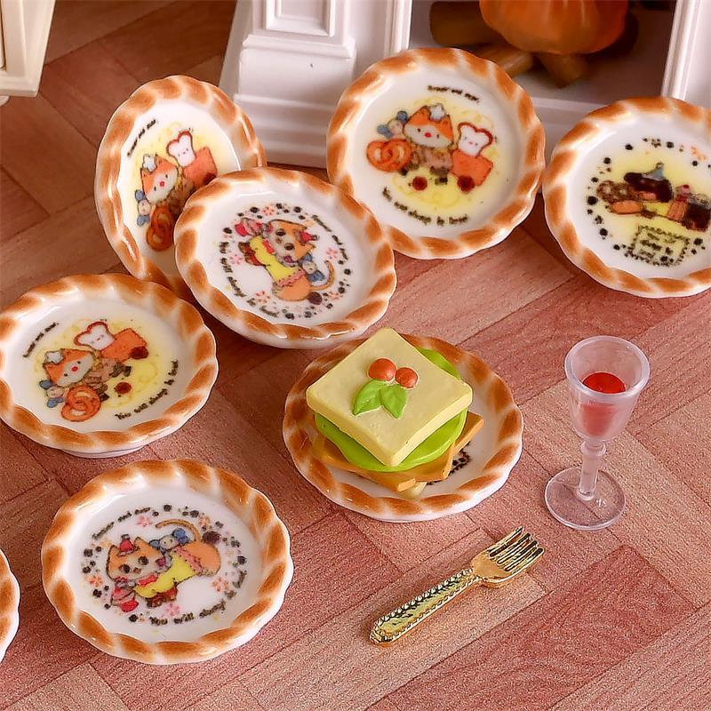 10Pcs/set Dollhouse Miniature  - огляд і ціна Kids Toys Set