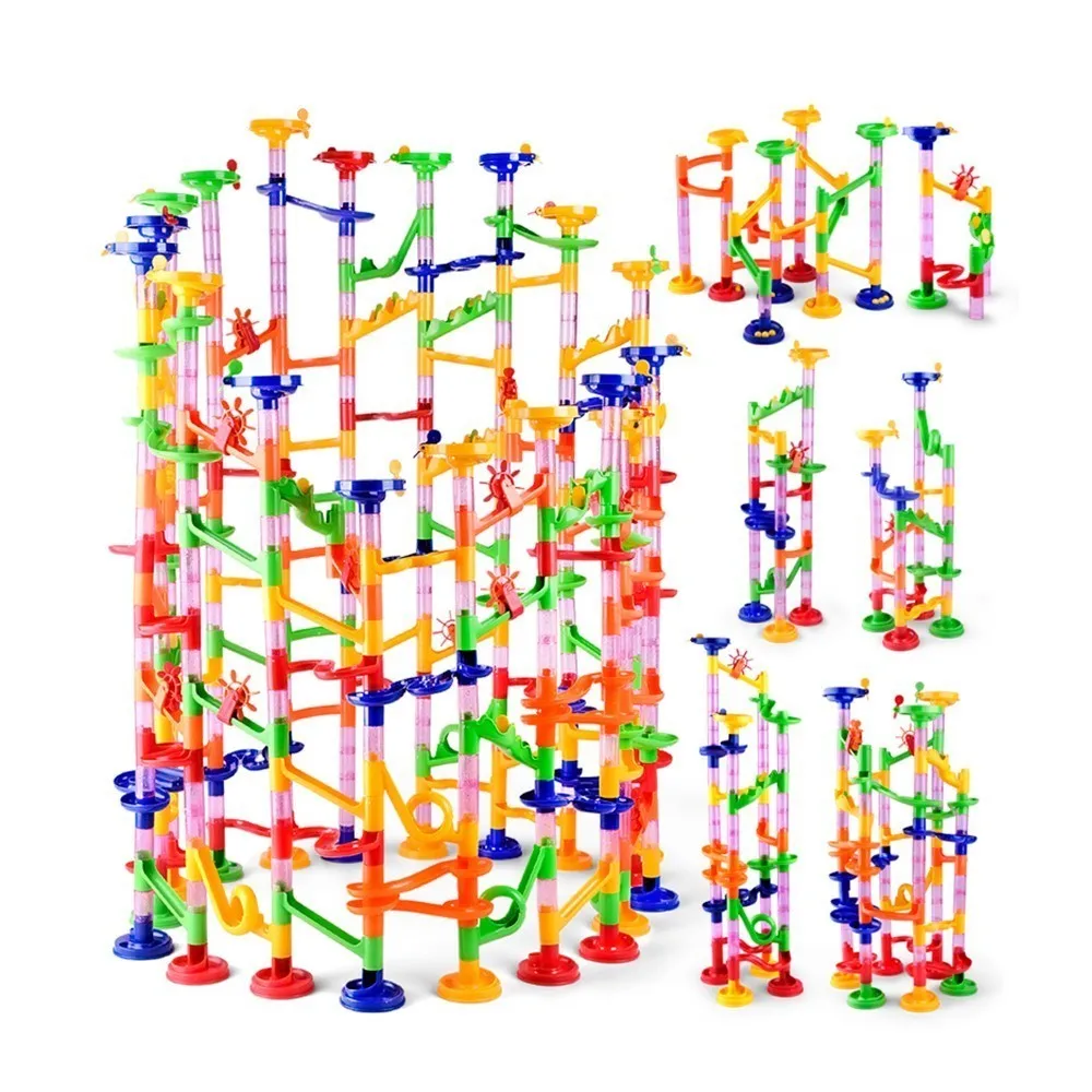 50-142PCS 3D Maze Ball Roll To - огляд і ціна Marble Run Set