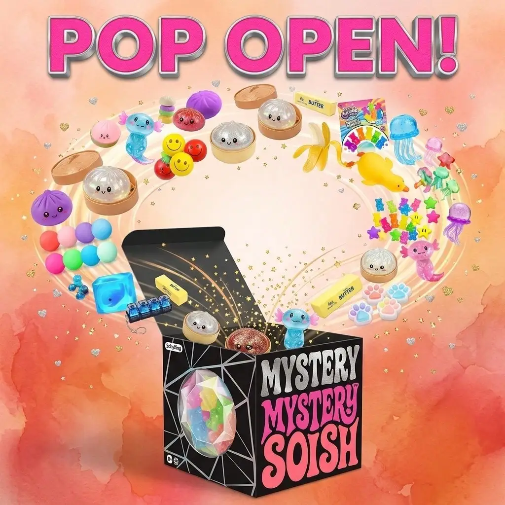 Mystery Squish Blind Box-Rando - огляд і ціна Kids Toys Box