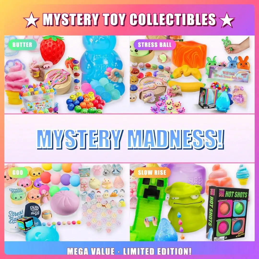 Mystery Squish Blind Box-Rando - огляд і ціна Kids Toys Box