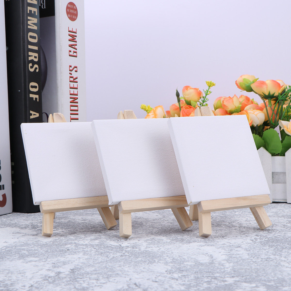 10Pcs Mini Wooden Easel with T - огляд і ціна Kids Art Easel