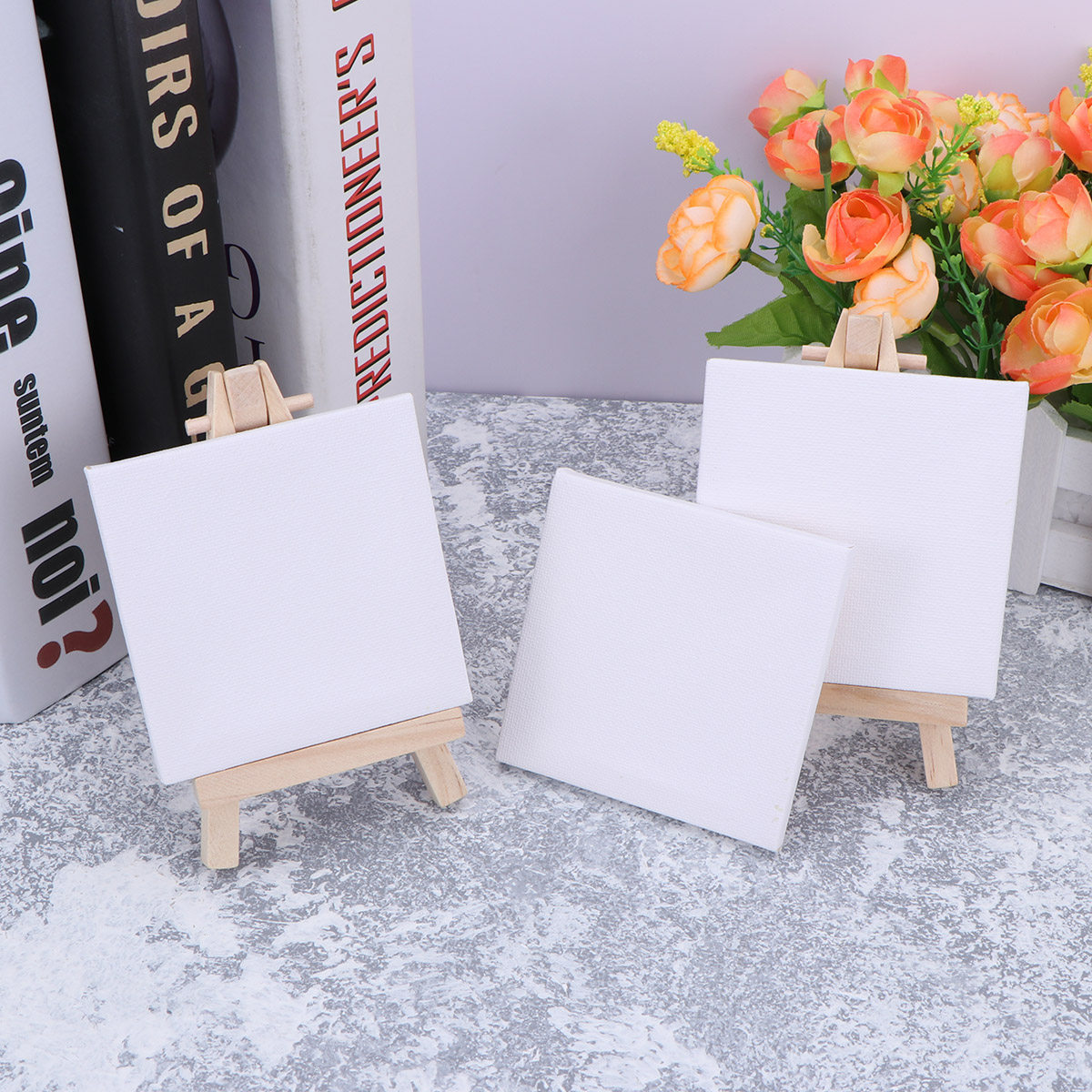 10Pcs Mini Wooden Easel with T - огляд і ціна Kids Art Easel