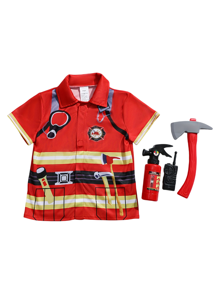 Kids Firefighter Style Shirt w - огляд і ціна Kids Toys Set