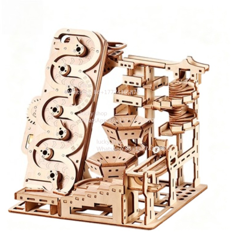 Ury 3D Wooden Puzzle Electric  - огляд і ціна Marble Run Set