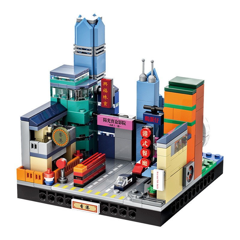 Hong Kong City Micro Block Set - огляд і ціна Kids Toys Hong Kong