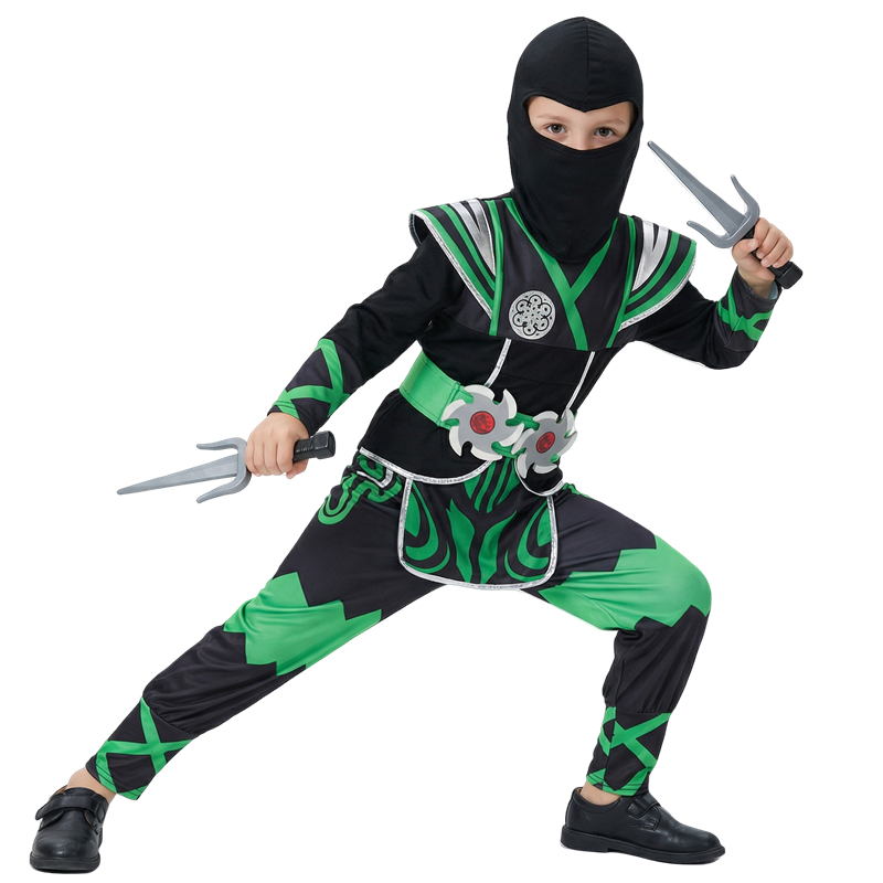 Green Ninja Costume for Kids w - огляд і ціна Kids Toys Set