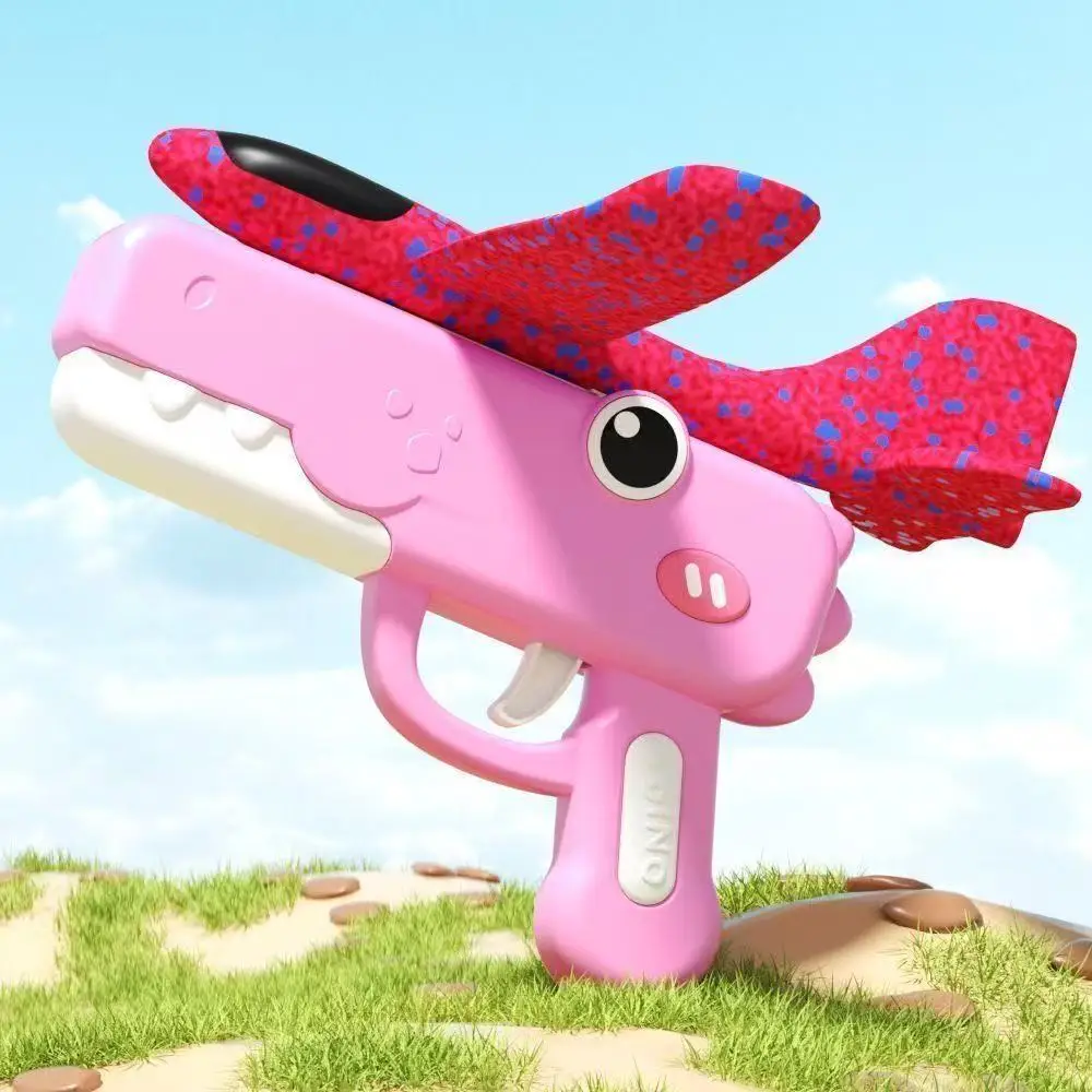 Dinosaur Foam Airplane Launche - огляд і ціна Catapult Launcher Toy