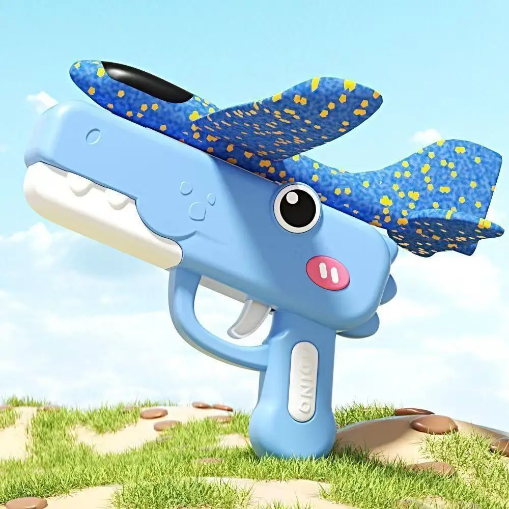 Dinosaur Foam Airplane Launche - огляд і ціна Catapult Launcher Toy