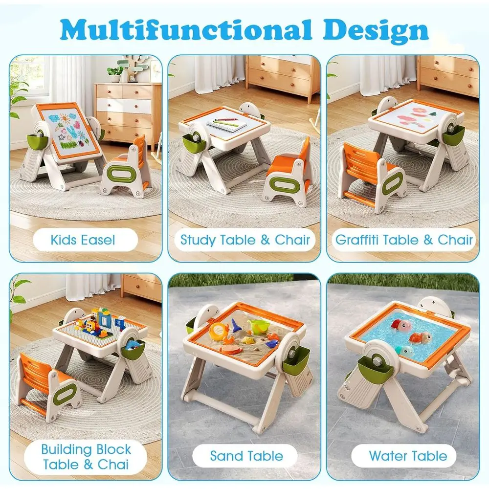 Height-Adjustable Art Easel wi - огляд і ціна Kids Art Easel