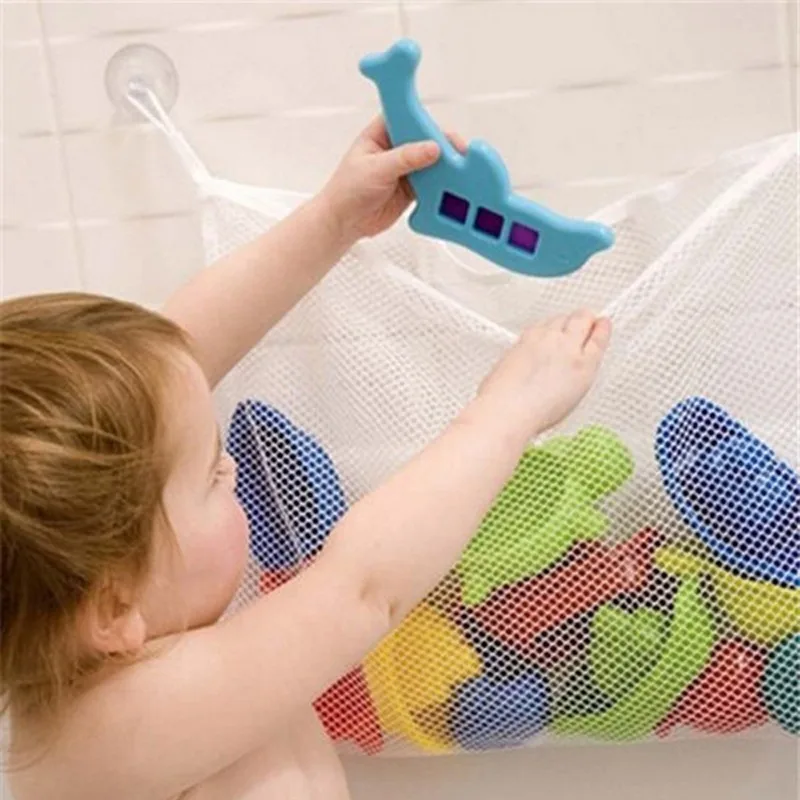 Baby Bathroom Mesh Bath Bag Ki - огляд і ціна Kids Toys Basket