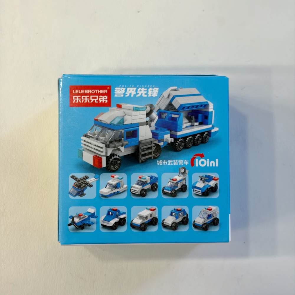2-in-1 Police Helicopter Build - огляд і ціна Kids Toys Set