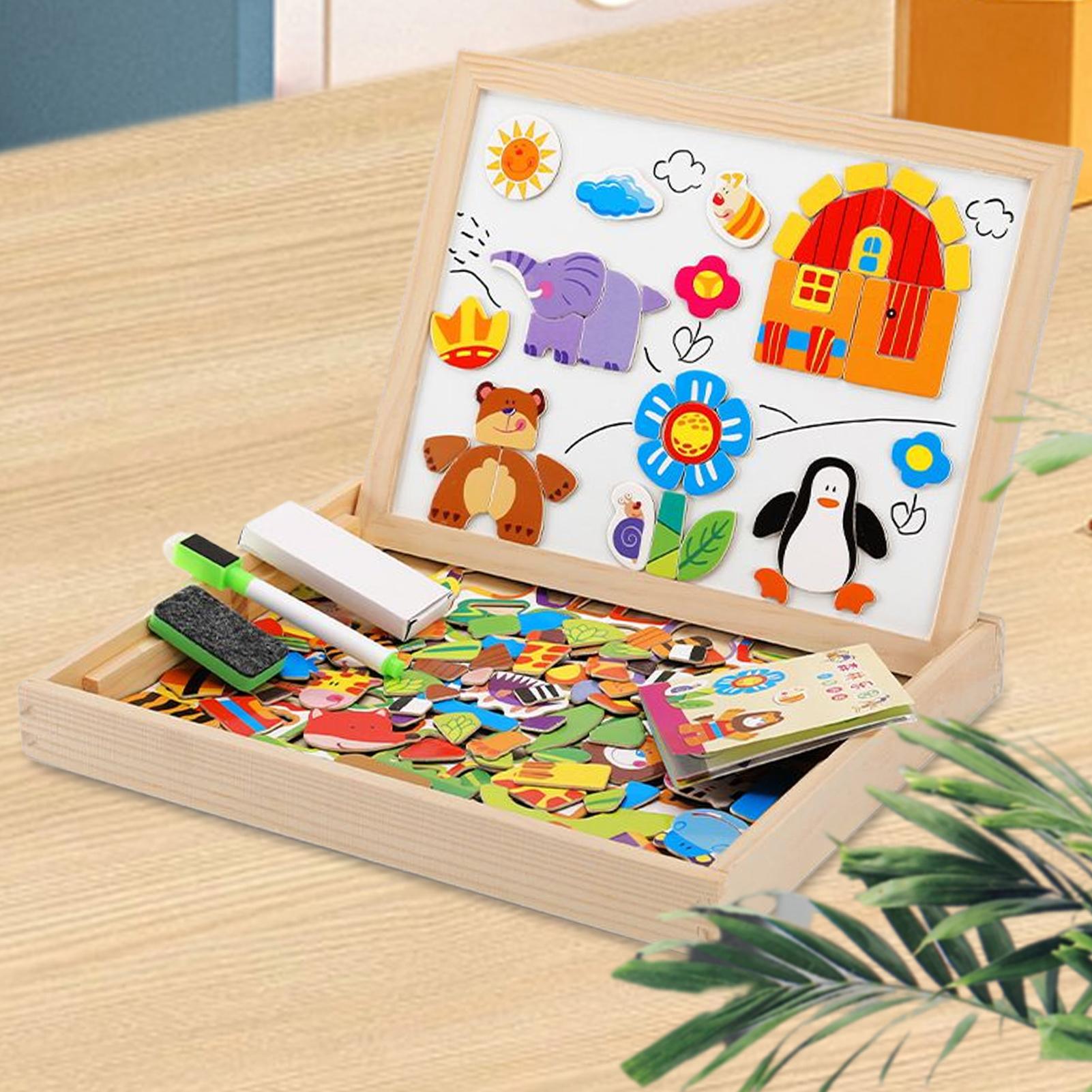 Kids Magnetic Board Wooden Kid - огляд і ціна Magnetic Drawing Board