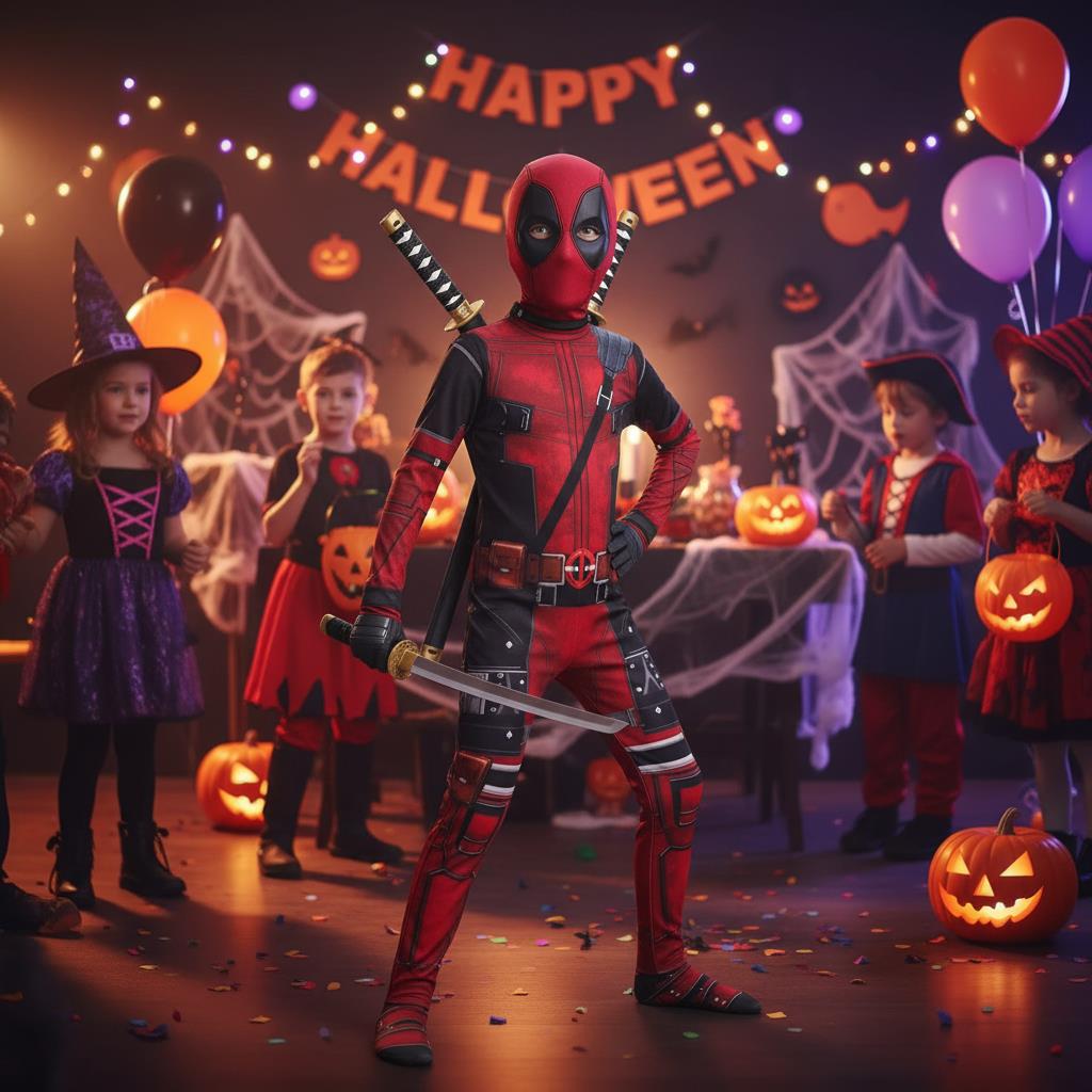 3-12Y Kids Deadpool Costume wi - огляд і ціна Kids Toys Set