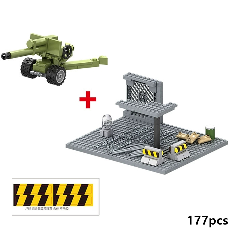 Military Police Army Base Defe - огляд і ціна Kids Toys Set