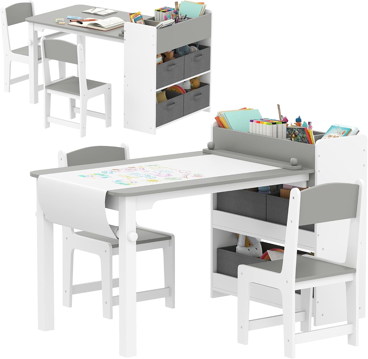 Kids Art Table & Easel Chair S - огляд і ціна Kids Art Easel