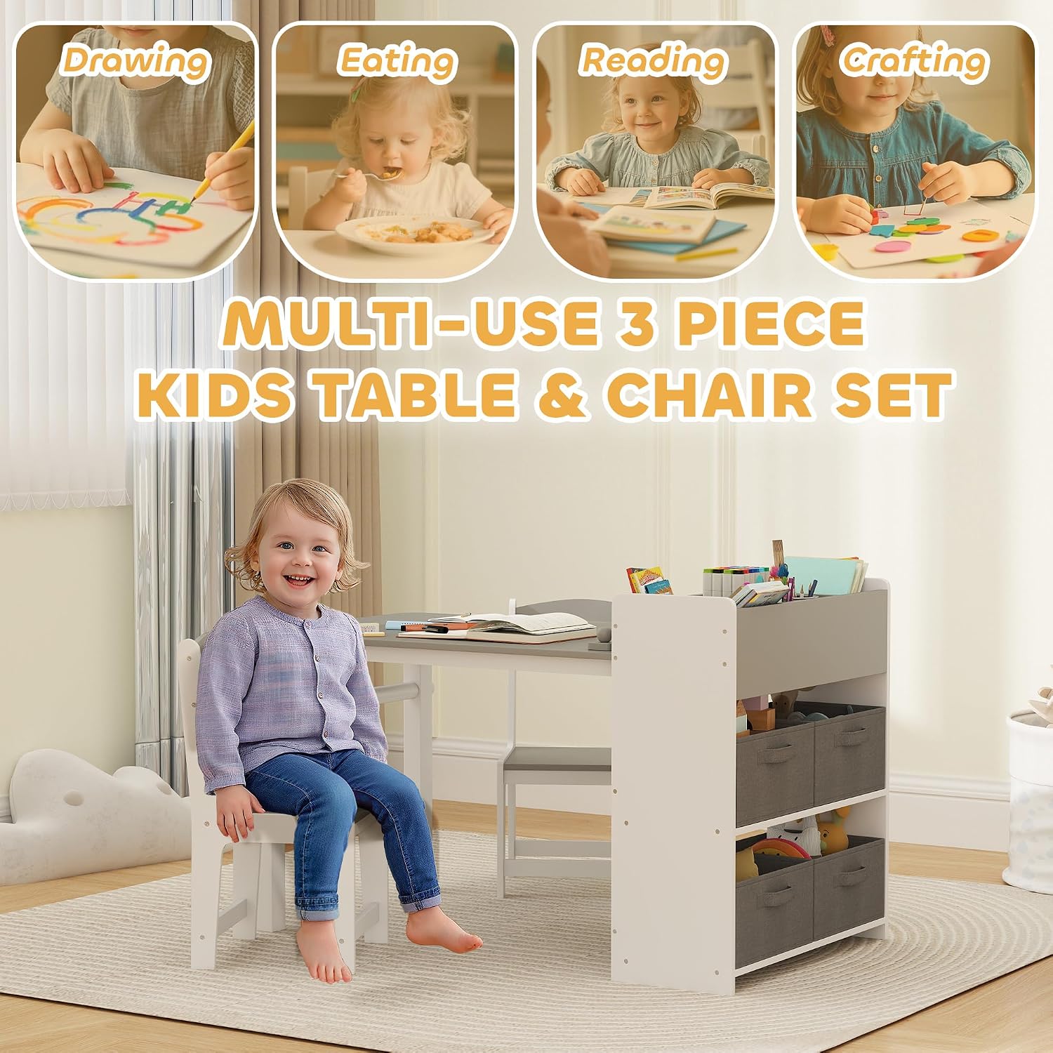 Kids Art Table & Easel Chair S - огляд і ціна Kids Art Easel