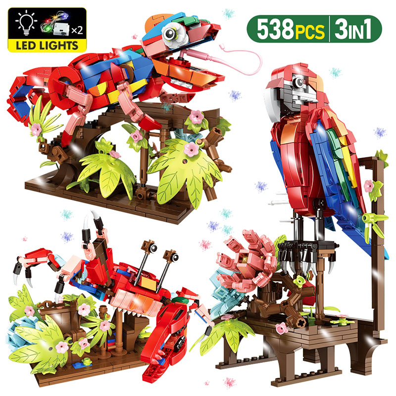 MOC 3 in 1 Amazon Jungle Serie - огляд і ціна Kids Toys Amazon