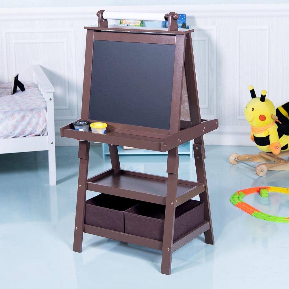 Kids Standing Art Easel With 2 - огляд і ціна Kids Art Easel