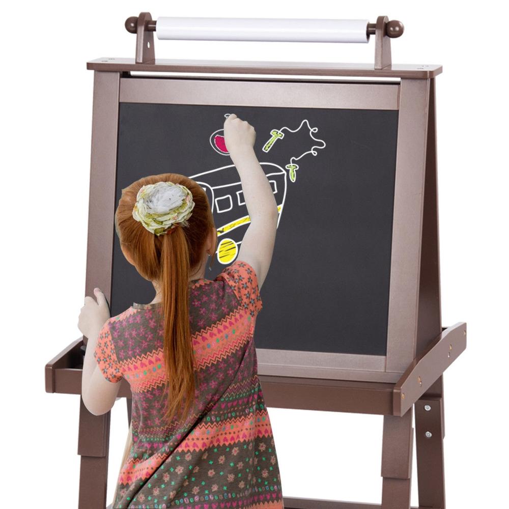 Kids Standing Art Easel With 2 - огляд і ціна Kids Art Easel