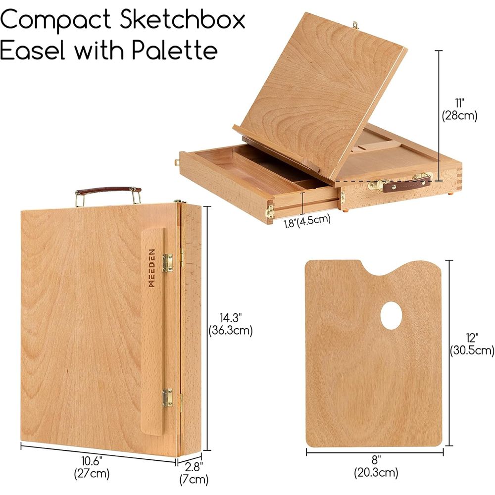 Portable Solid Wood Tabletop E - огляд і ціна Kids Art Easel