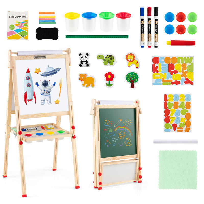 3-in-1 Double-Sided Folding Wo - огляд і ціна Kids Art Easel