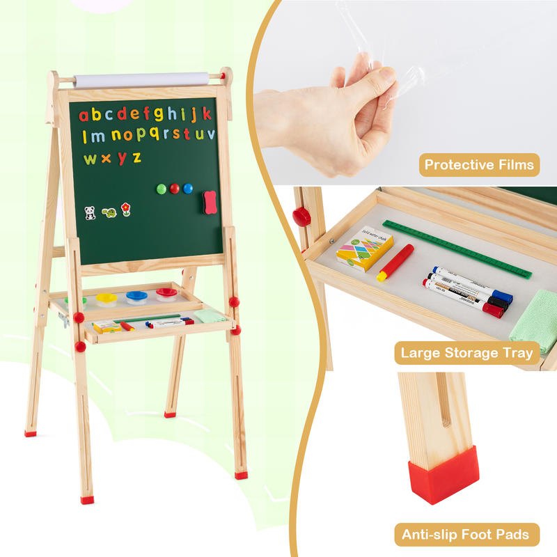 3-in-1 Double-Sided Folding Wo - огляд і ціна Kids Art Easel