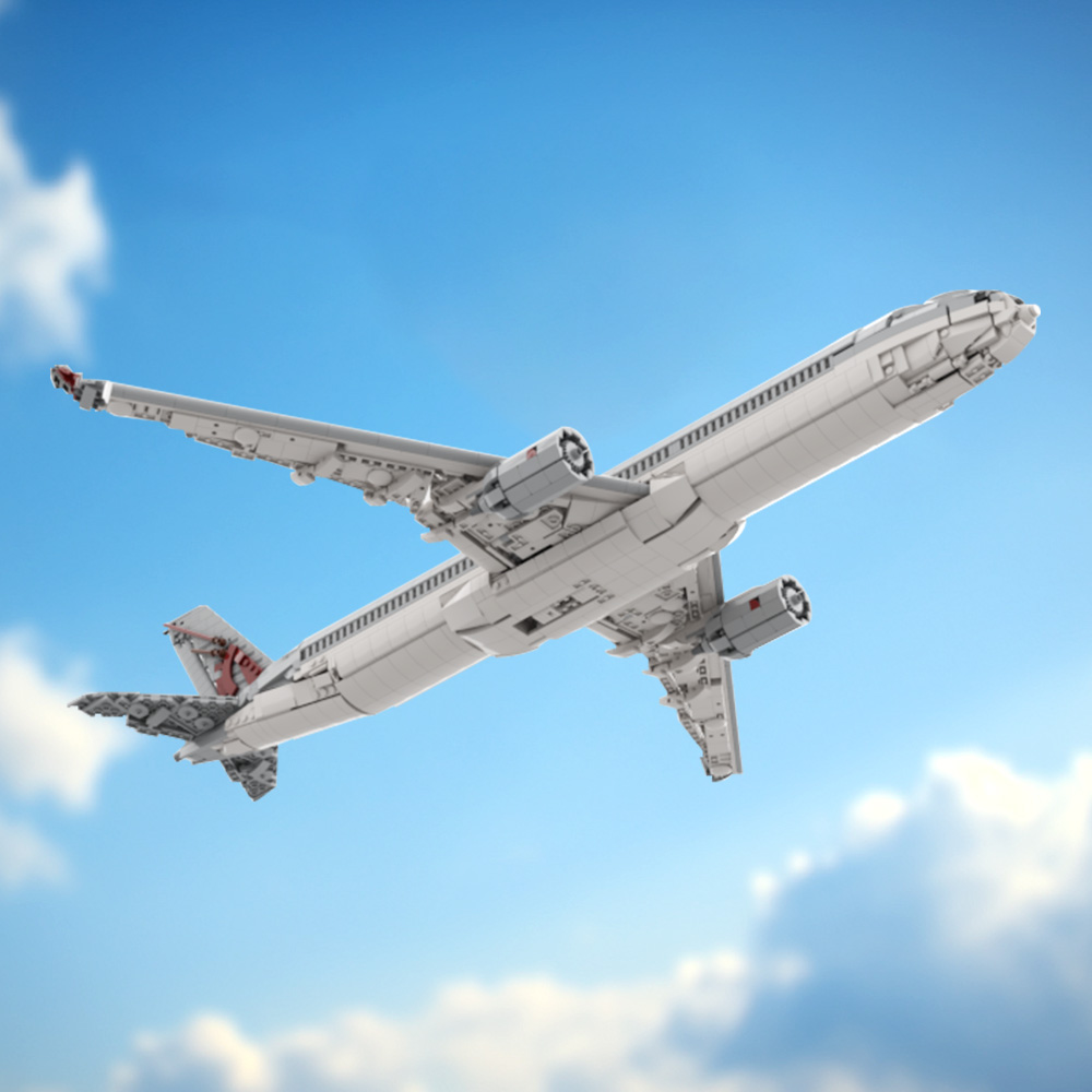 Gobricks MOC Qatar Airways Air - огляд і ціна Kids Toys Qatar